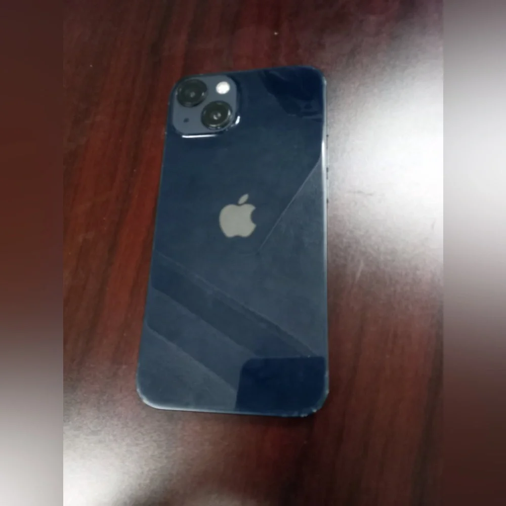 Blue Apple iPhone 13